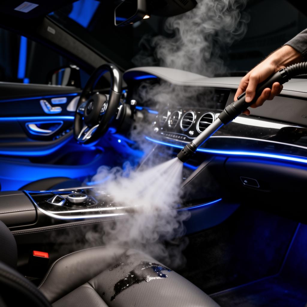 Voordat en na Deep Cleaning