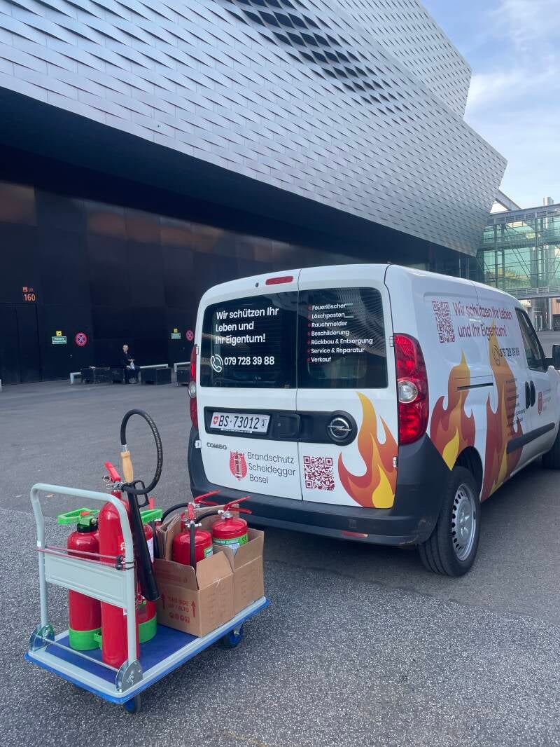 Brandschutz Beschilderung und Schulung