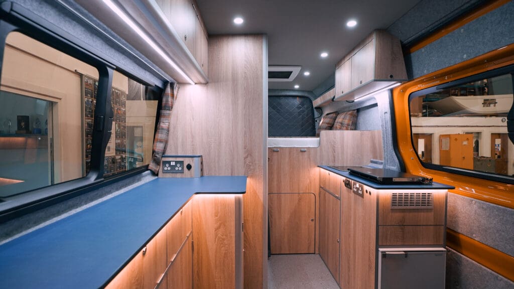 VW Crafter Campervan Interior