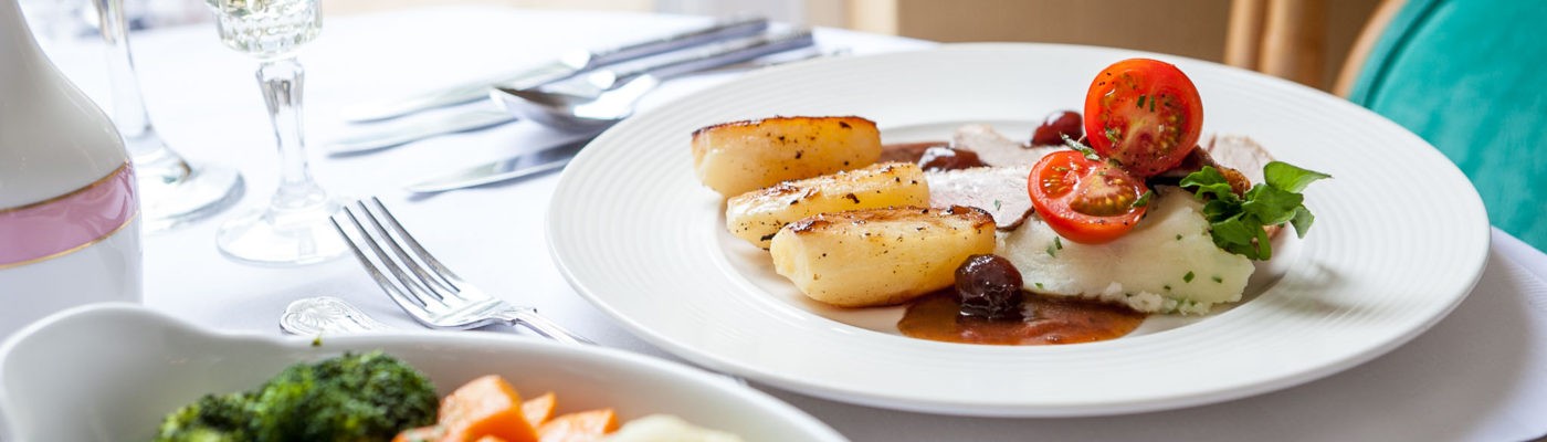 Beautifully presented fine dining dish