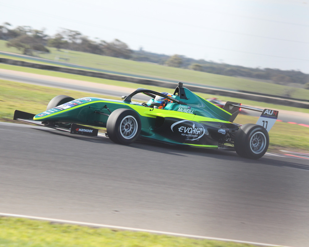 Isaac McNeill racing