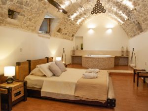 Historic view of Arcus Suites in Argyroupoli, Crete