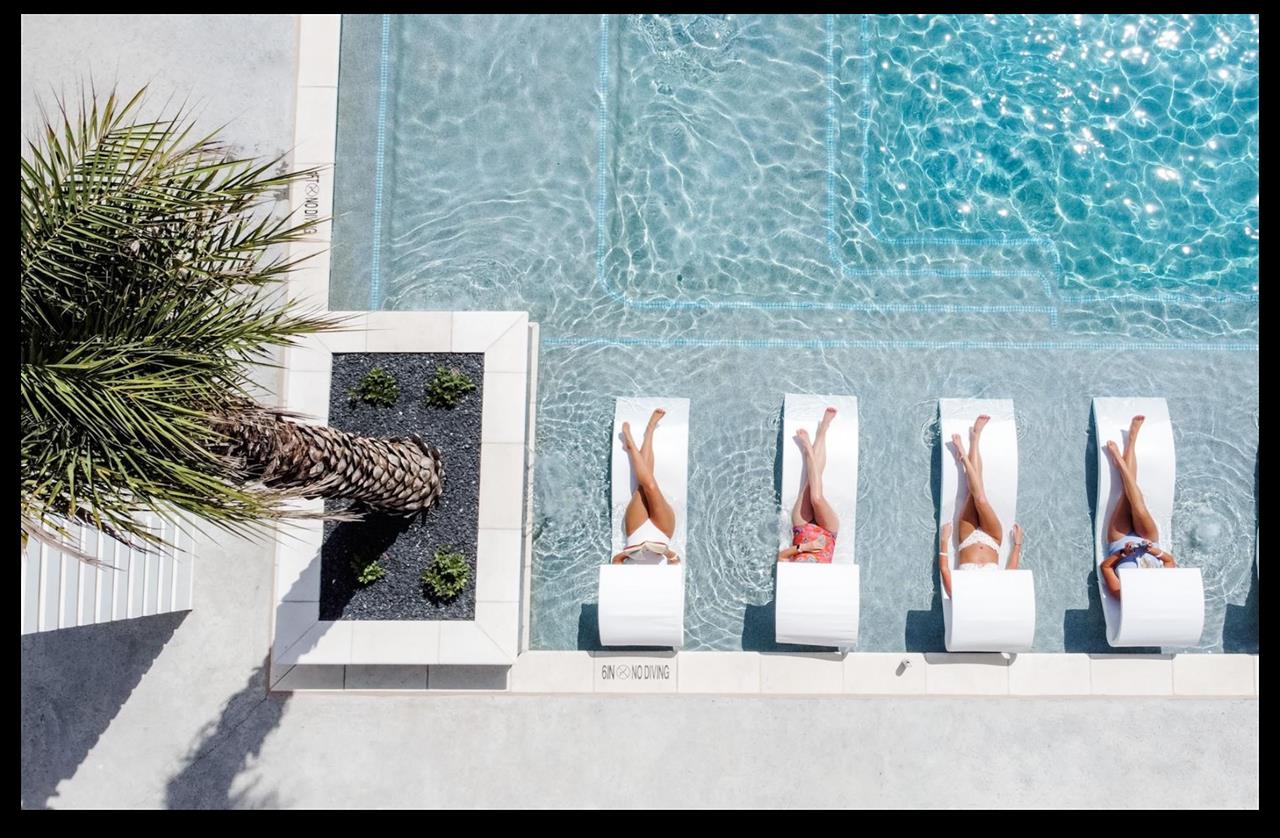 Poolside Relaxation