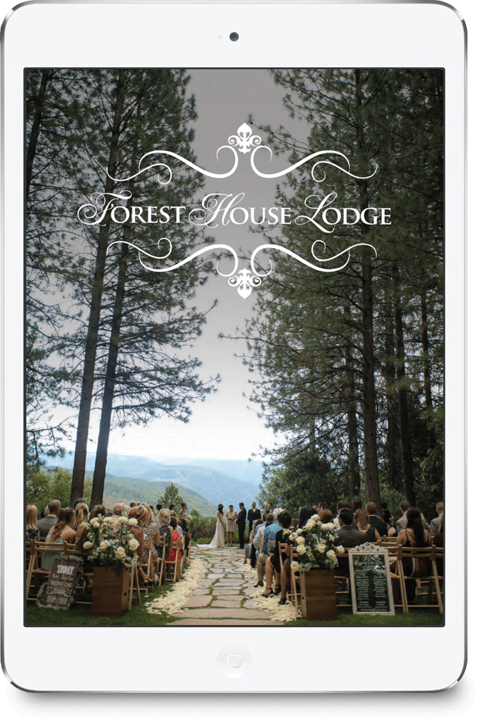 Wedding Brochure iPad