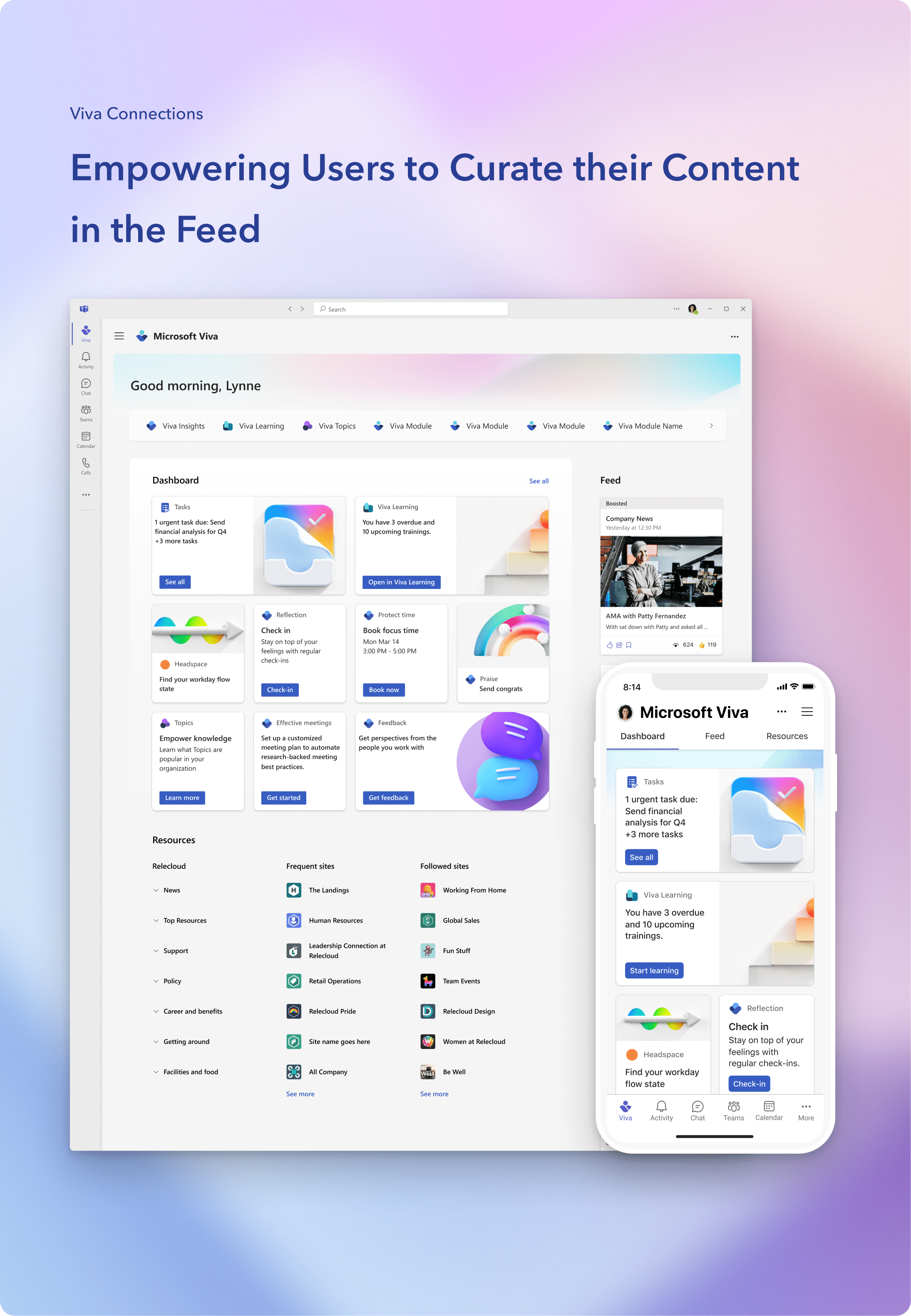 Personalized Feed Thumbnail