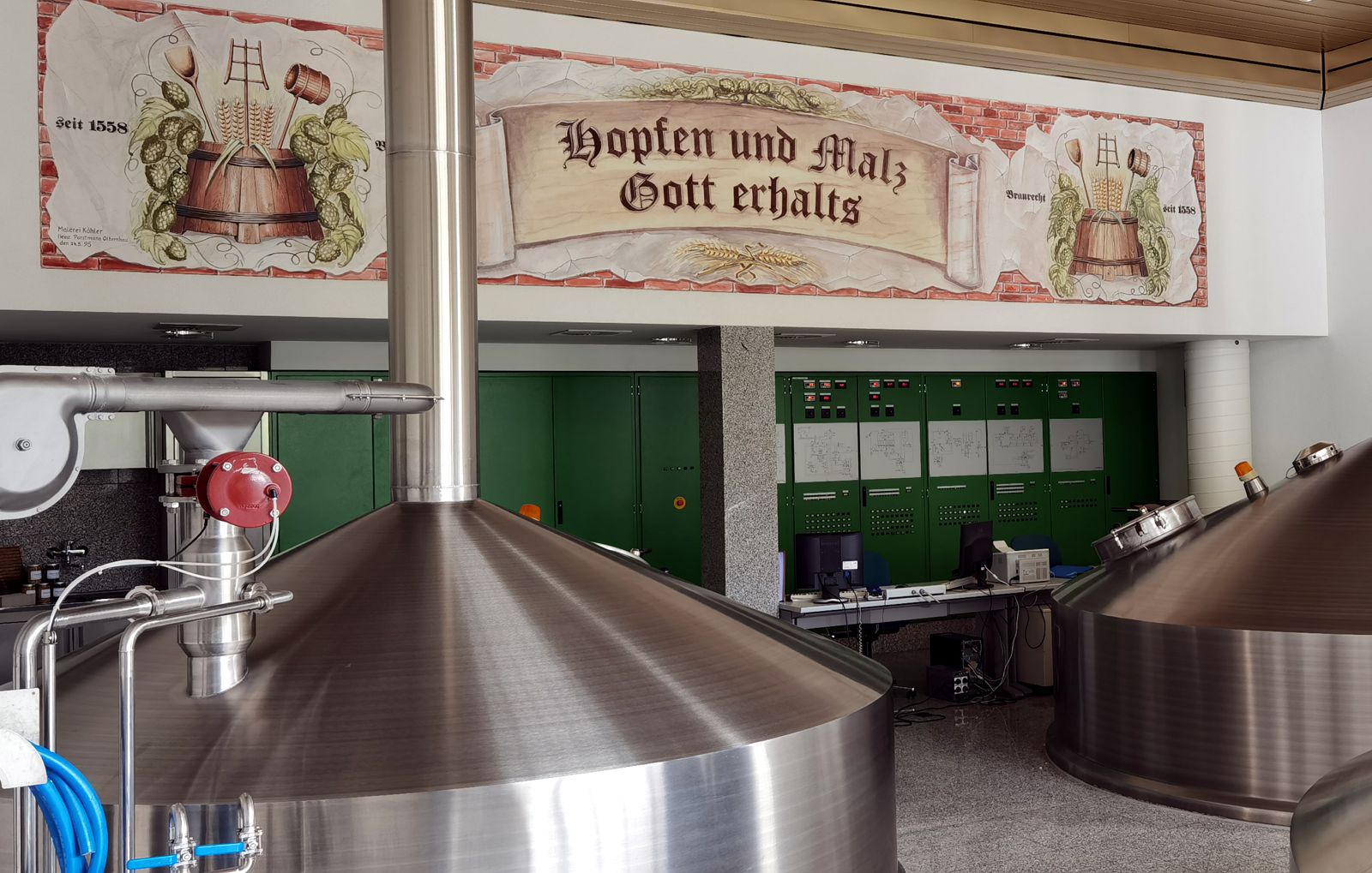 Neues Sudhaus Brauerei Rechenberg