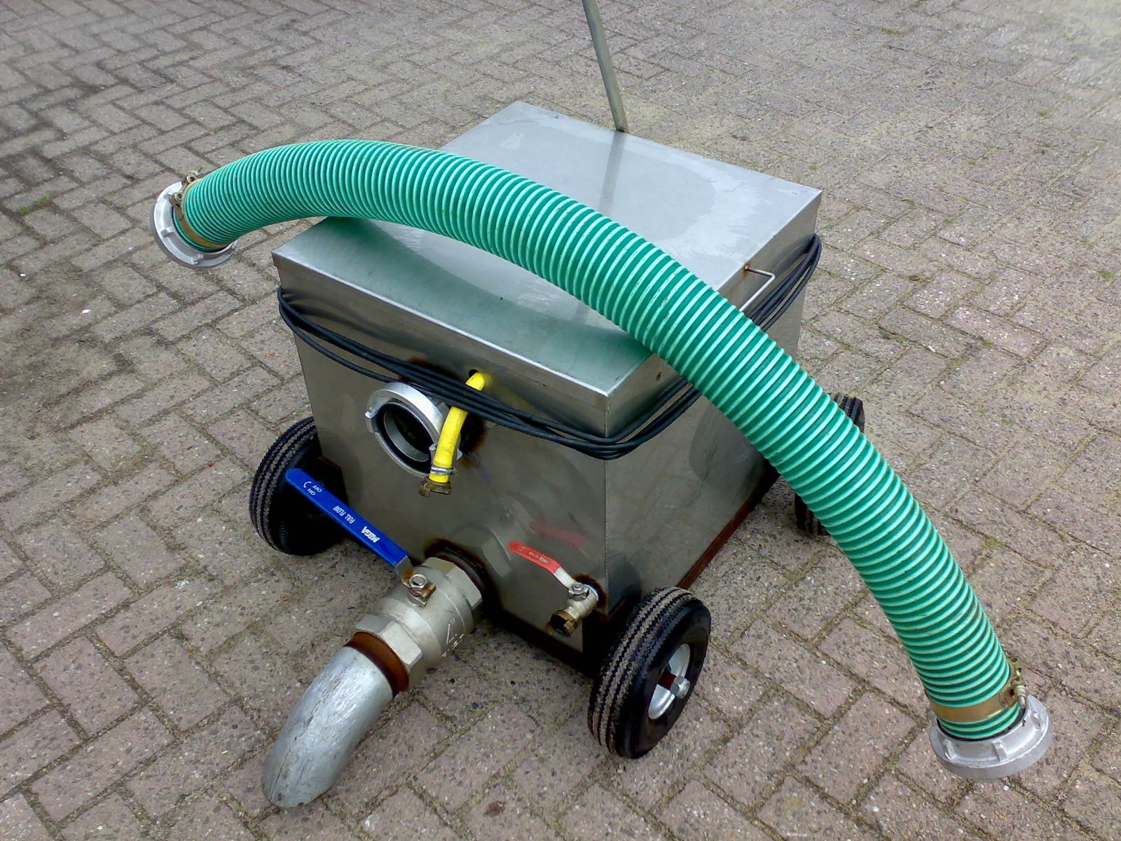 Opvangtank voor grote evenementen