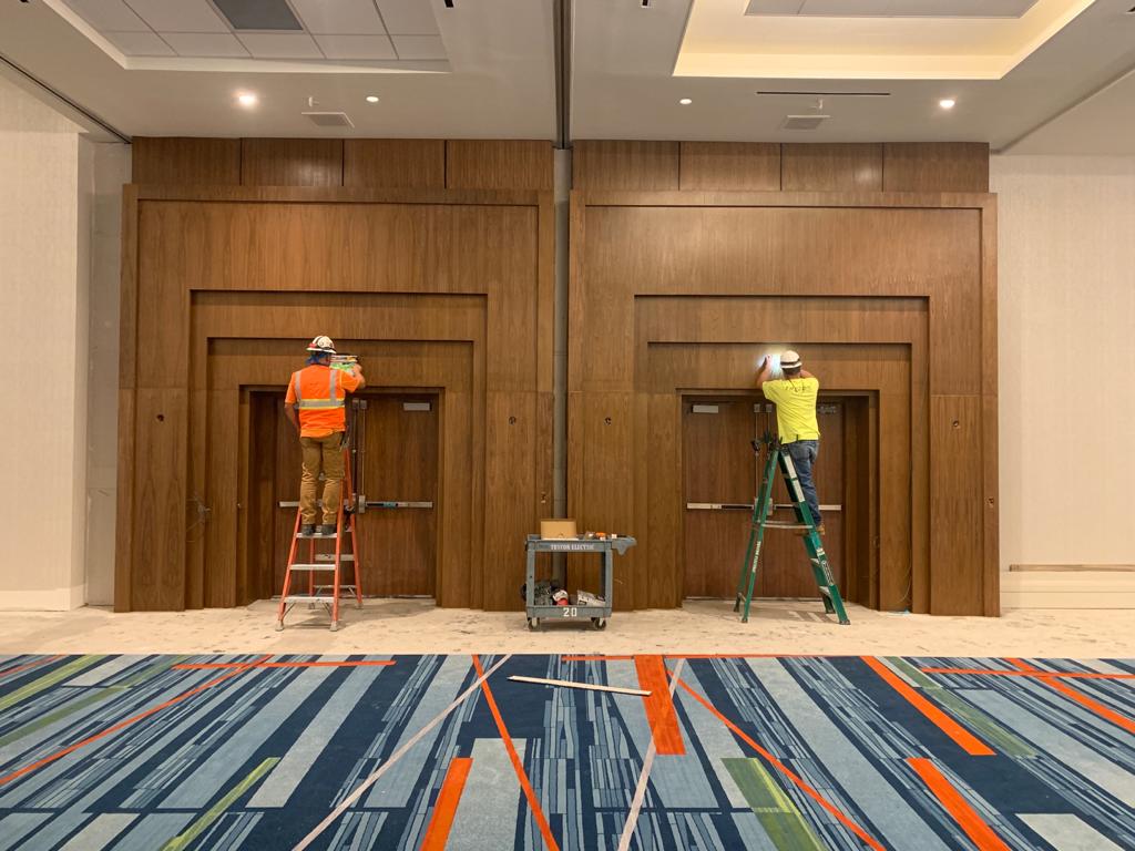 On site project example