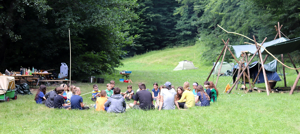 Naturmentoring im Wald