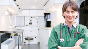 Röntgenfahrzeug Ausbau