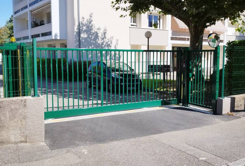 Installation barrière copropriété