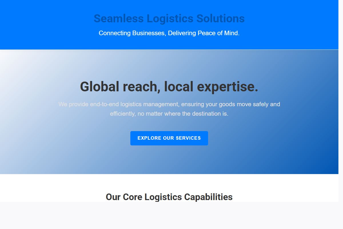 AI Redesign for cxlogistics.com.sg/