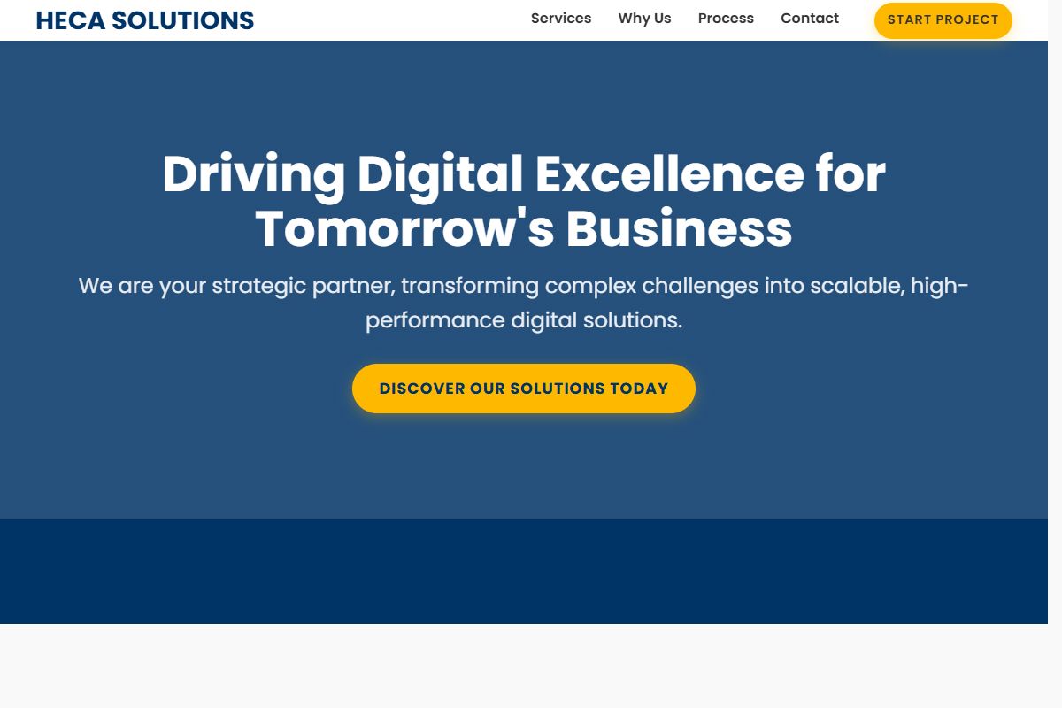 AI Redesign for hecas.com.tr/
