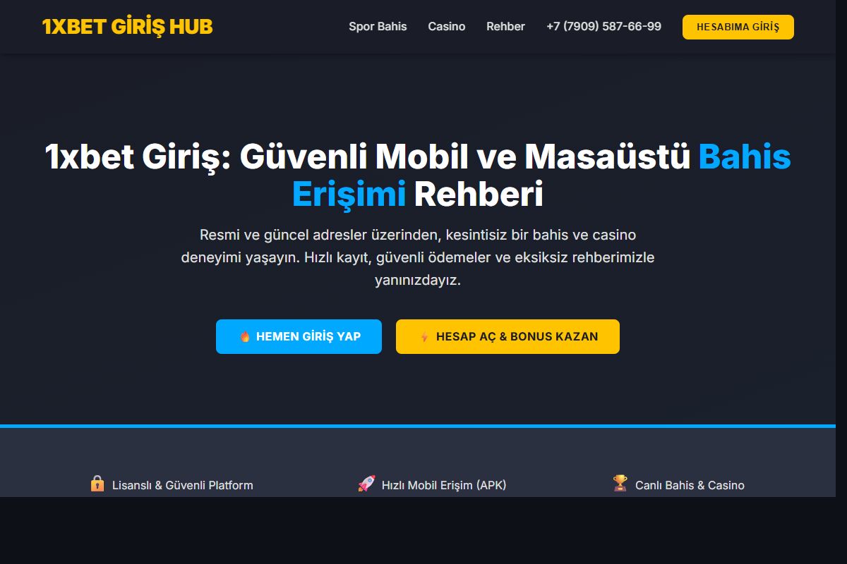 AI Redesign for 1xbet-giris-68.com/