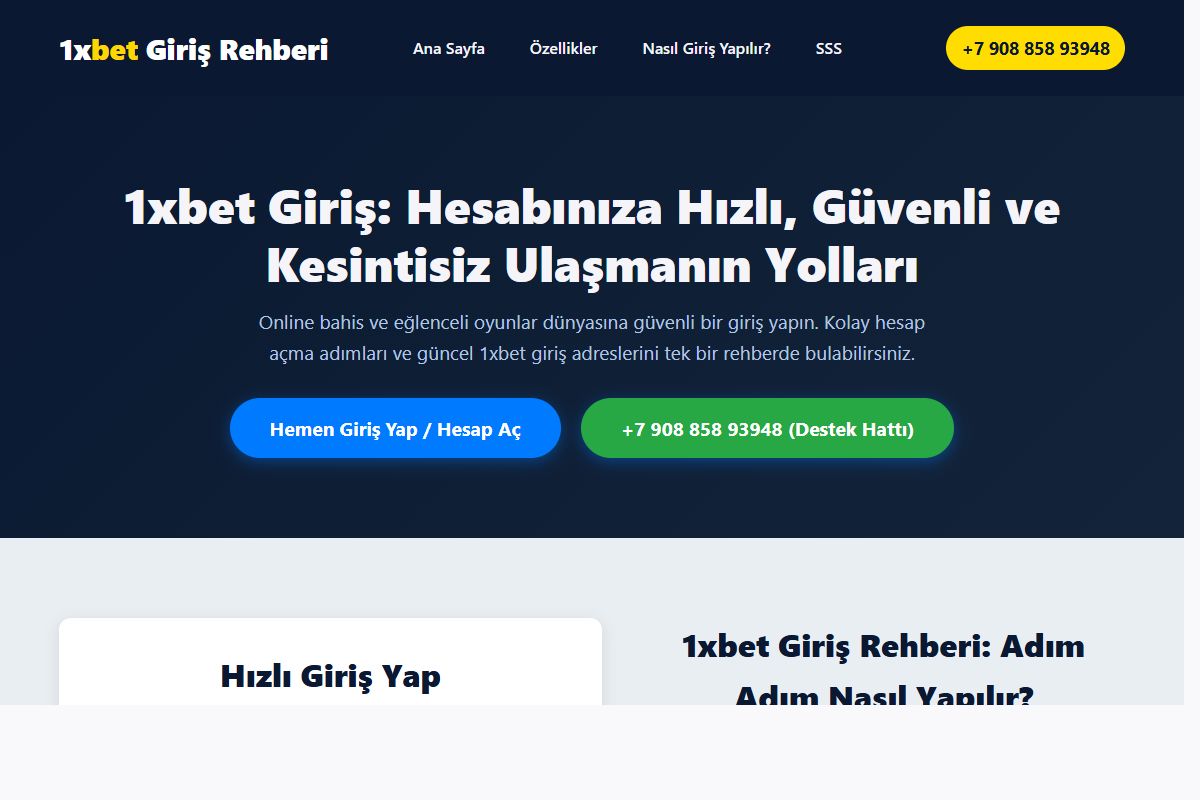 AI Redesign for 1xbet-giris-71.com/