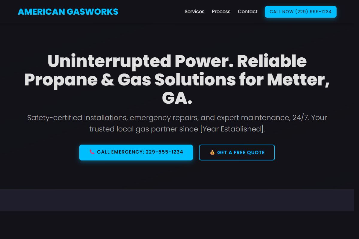 AI Redesign for americangasworks1.wixsite.com/americangasworks/