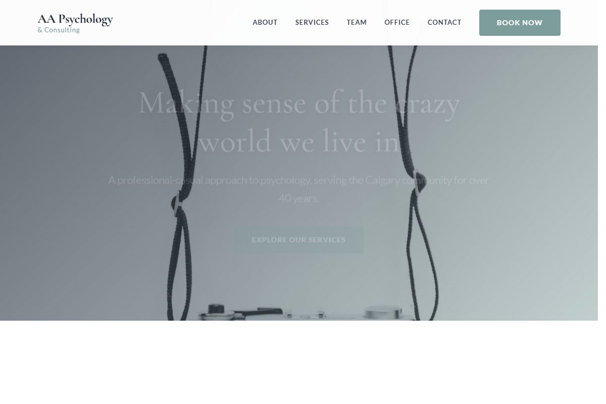 AI Redesign for amundsonandassociates.com/