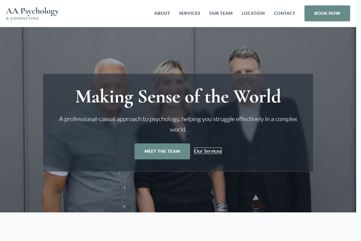 AI Redesign for amundsonandassociates.com/