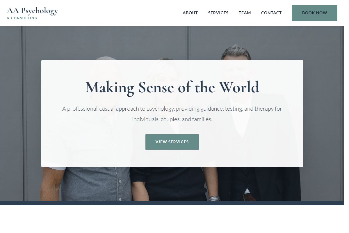 AI Redesign for amundsonandassociates.com/
