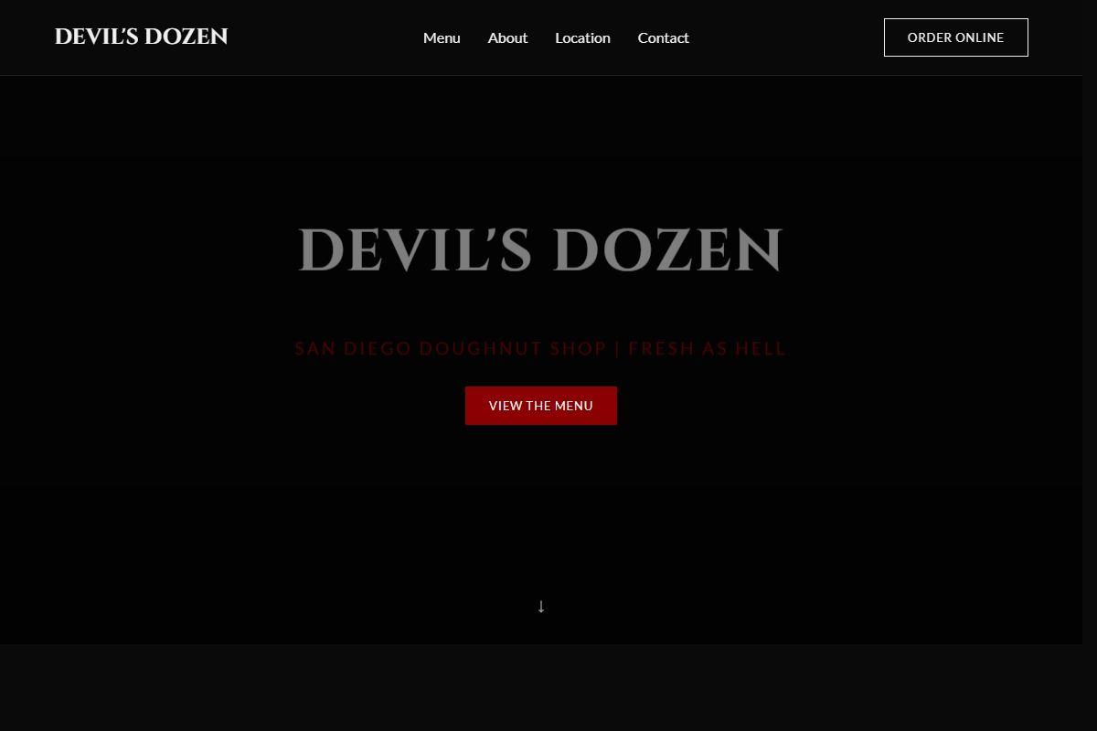 AI Redesign for devils-dozen.com/