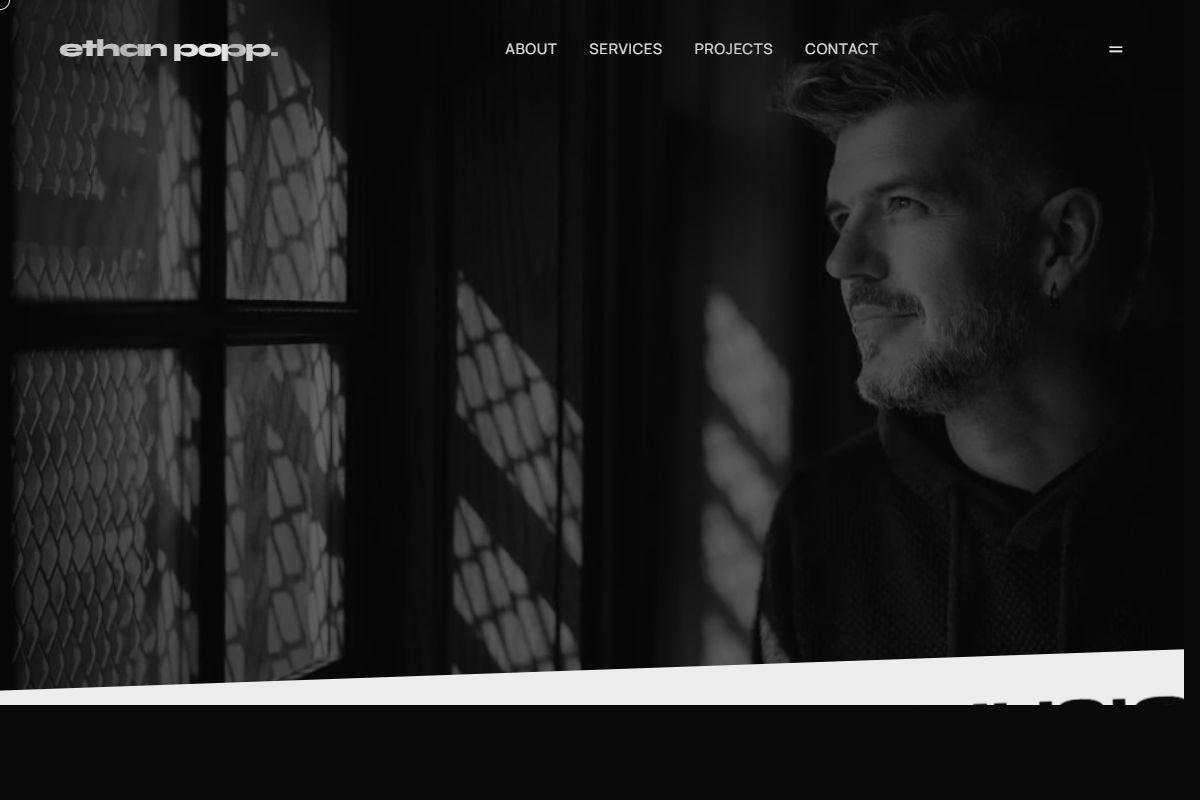 AI Redesign for ethanpopp.com/