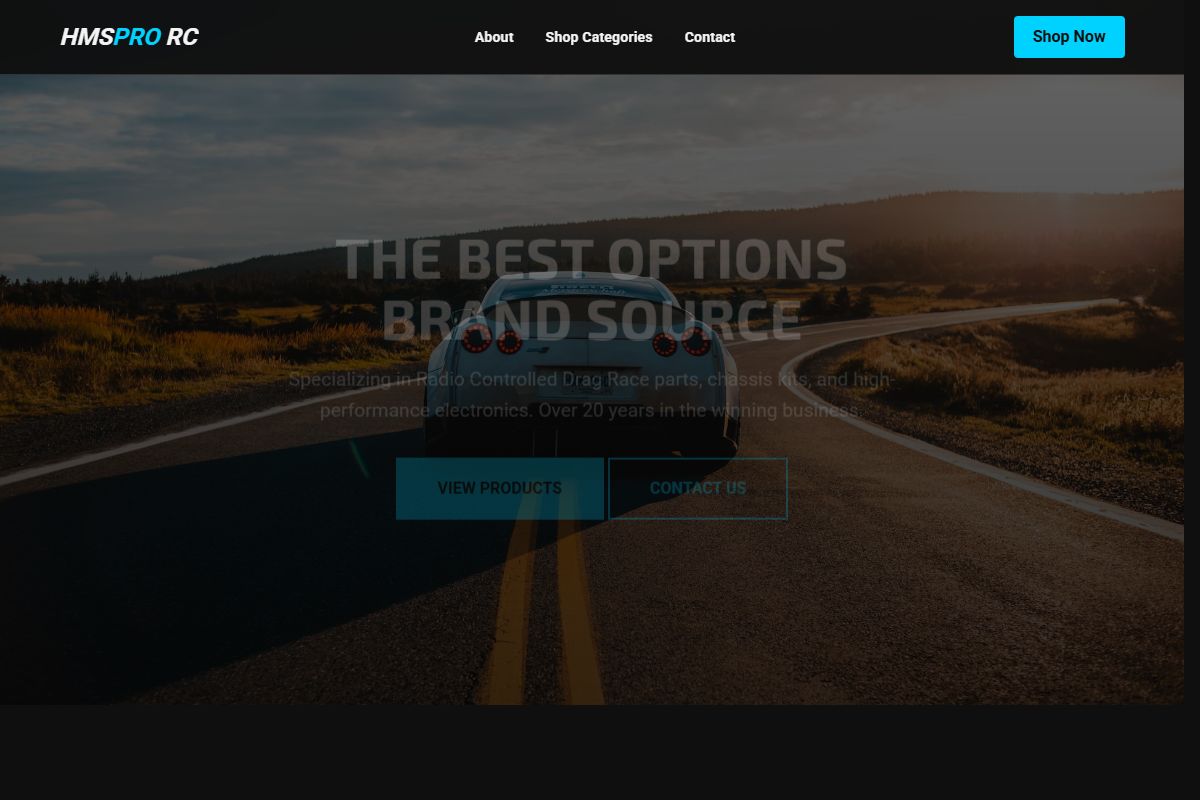 AI Redesign for hmspro-outletparts.com/