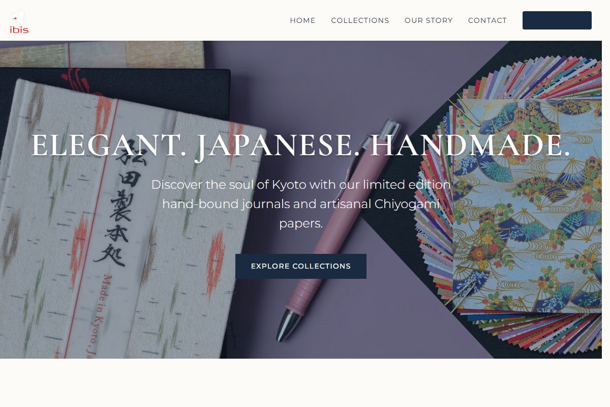 AI Redesign for ibisjapanhandmade.com/