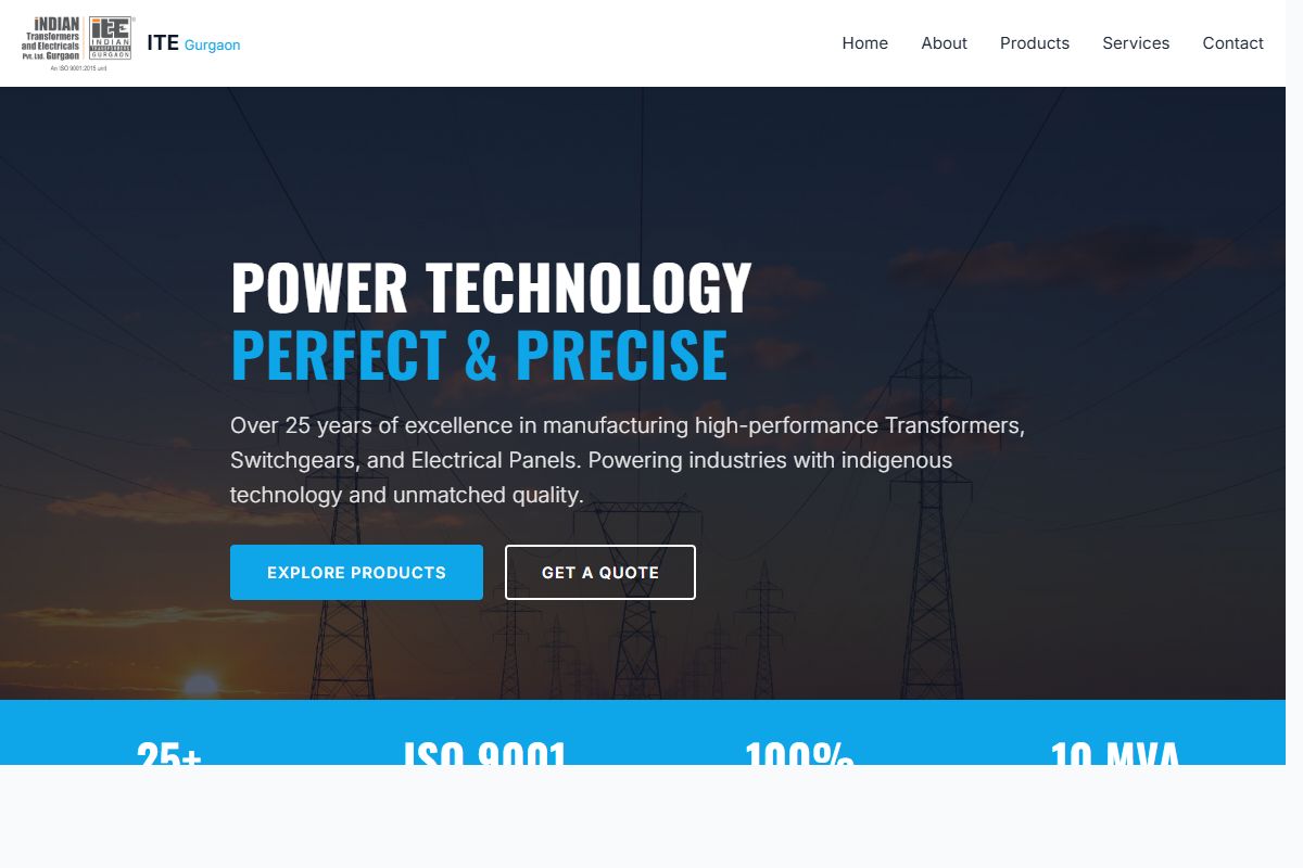 AI Redesign for indiantransformers.com/