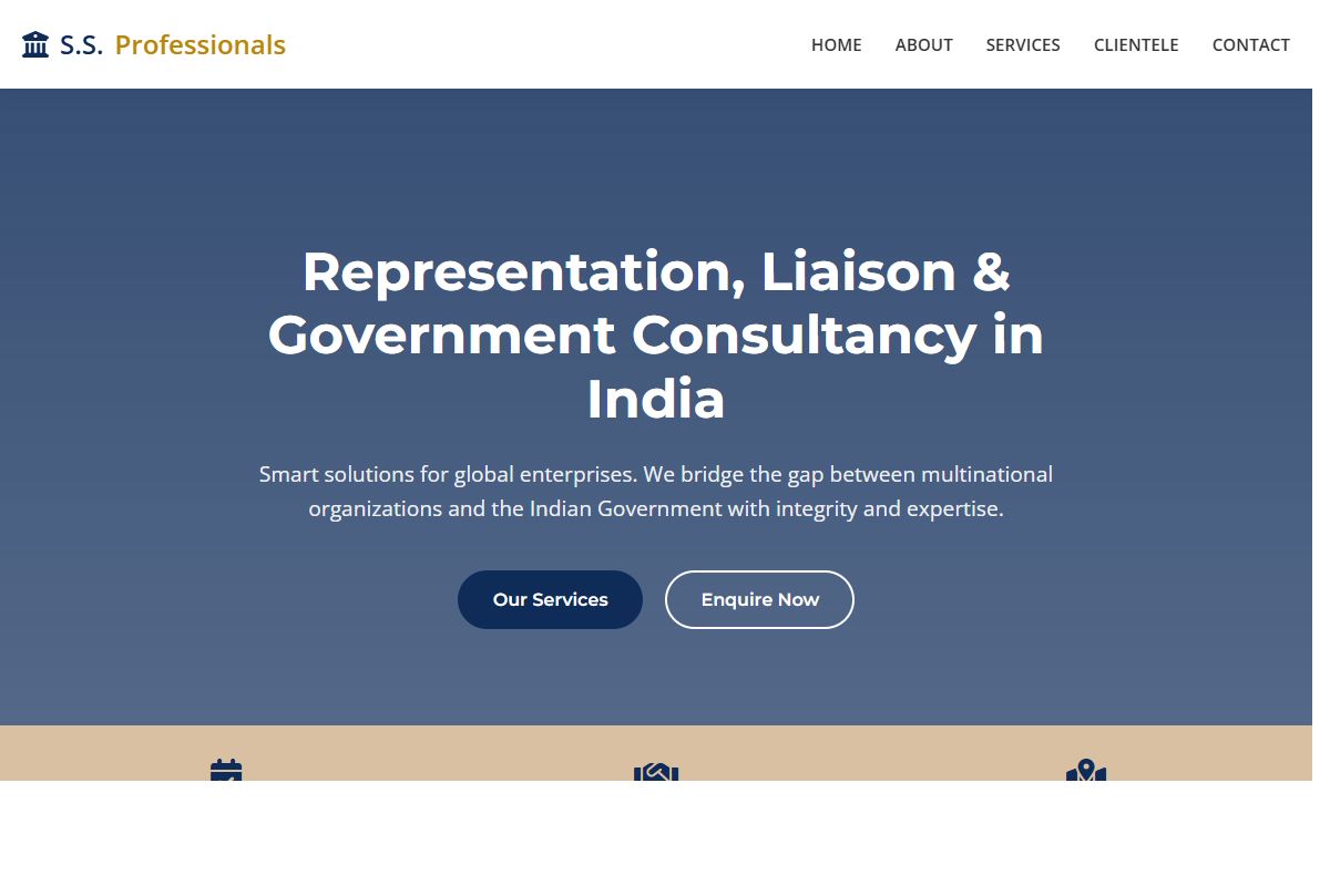 AI Redesign for liaisonindya.com/