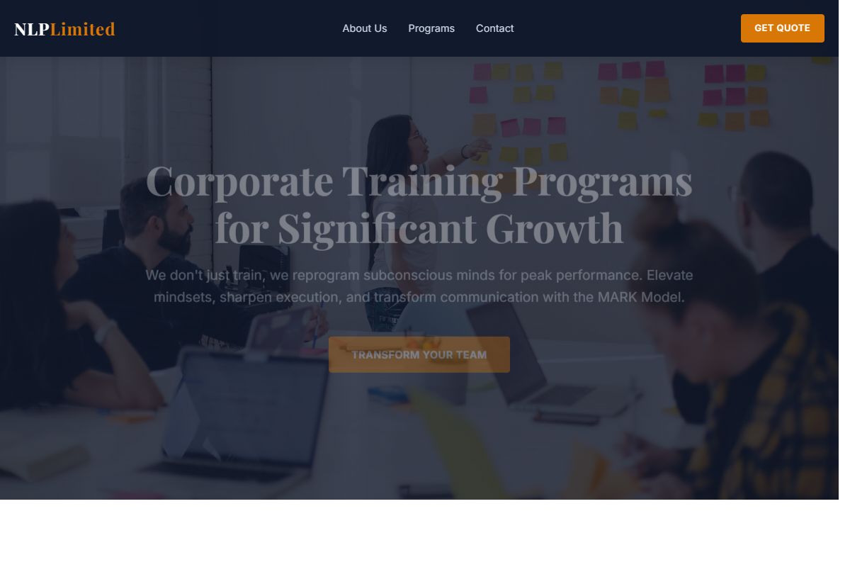 AI Redesign for mangoblogger.com/demo_request_submit/