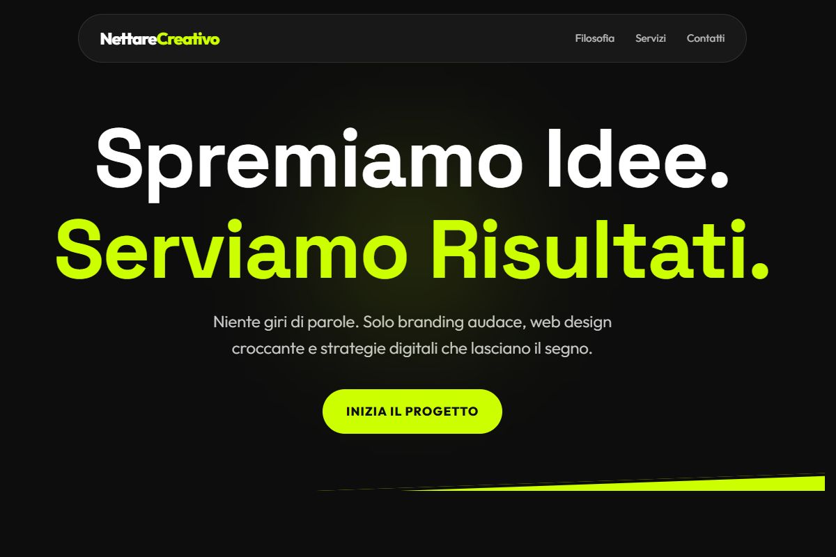 AI Redesign for nettarecreativo.com/