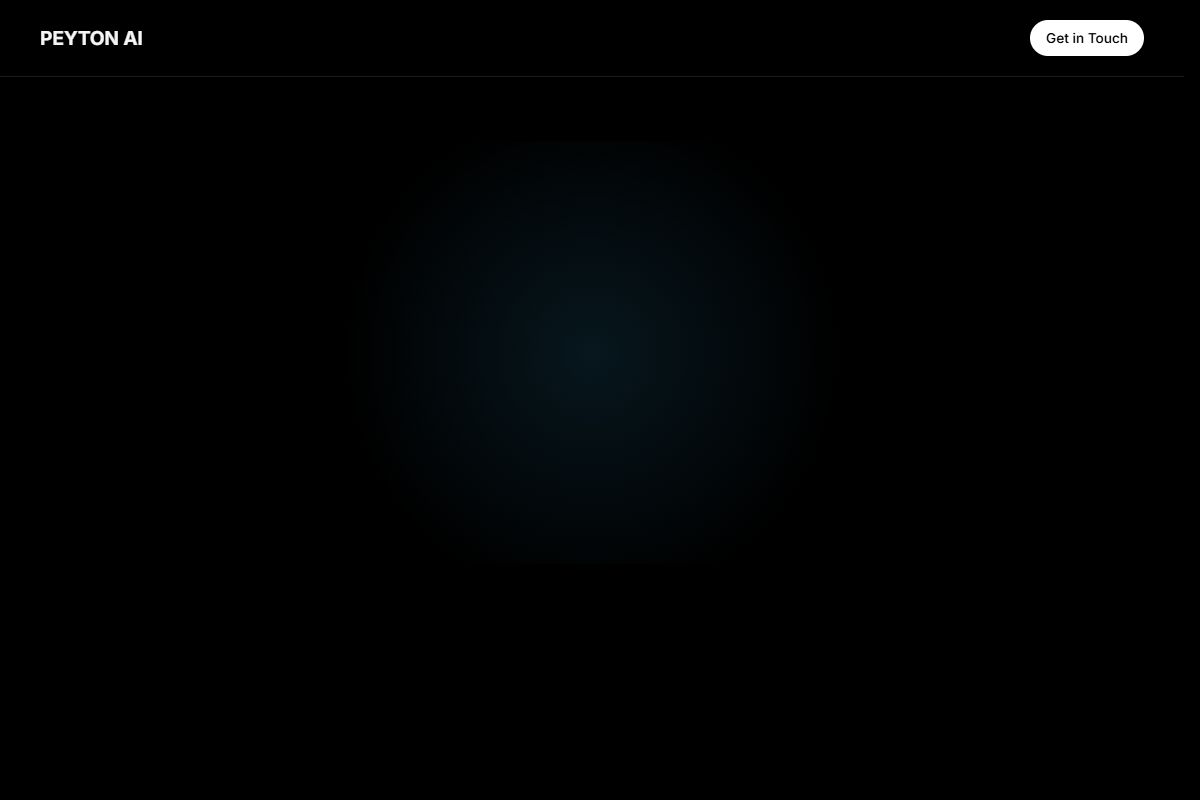 AI Redesign for peytonai.com/