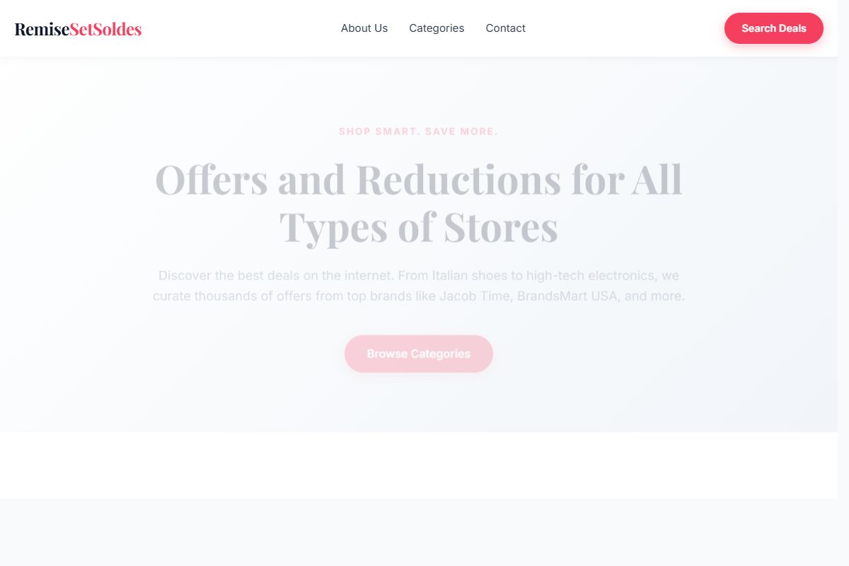AI Redesign for remisesetsoldes.com/