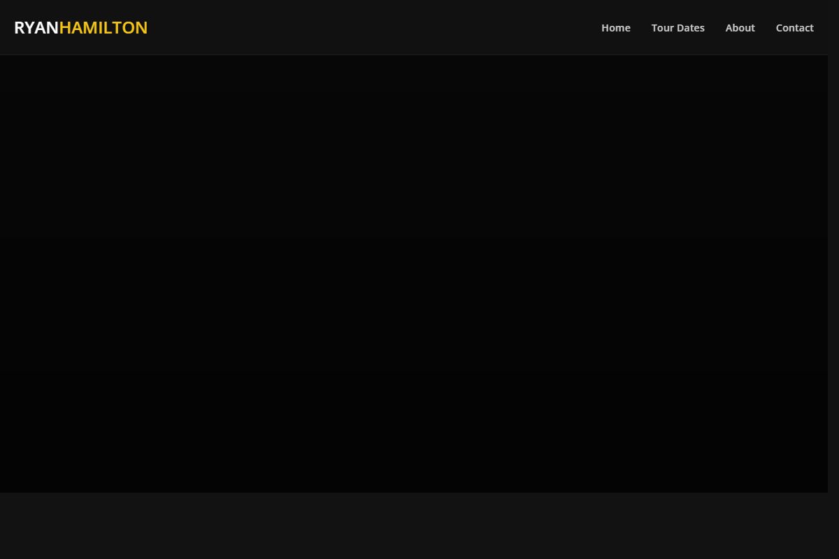AI Redesign for ryanhamiltonlive.com/
