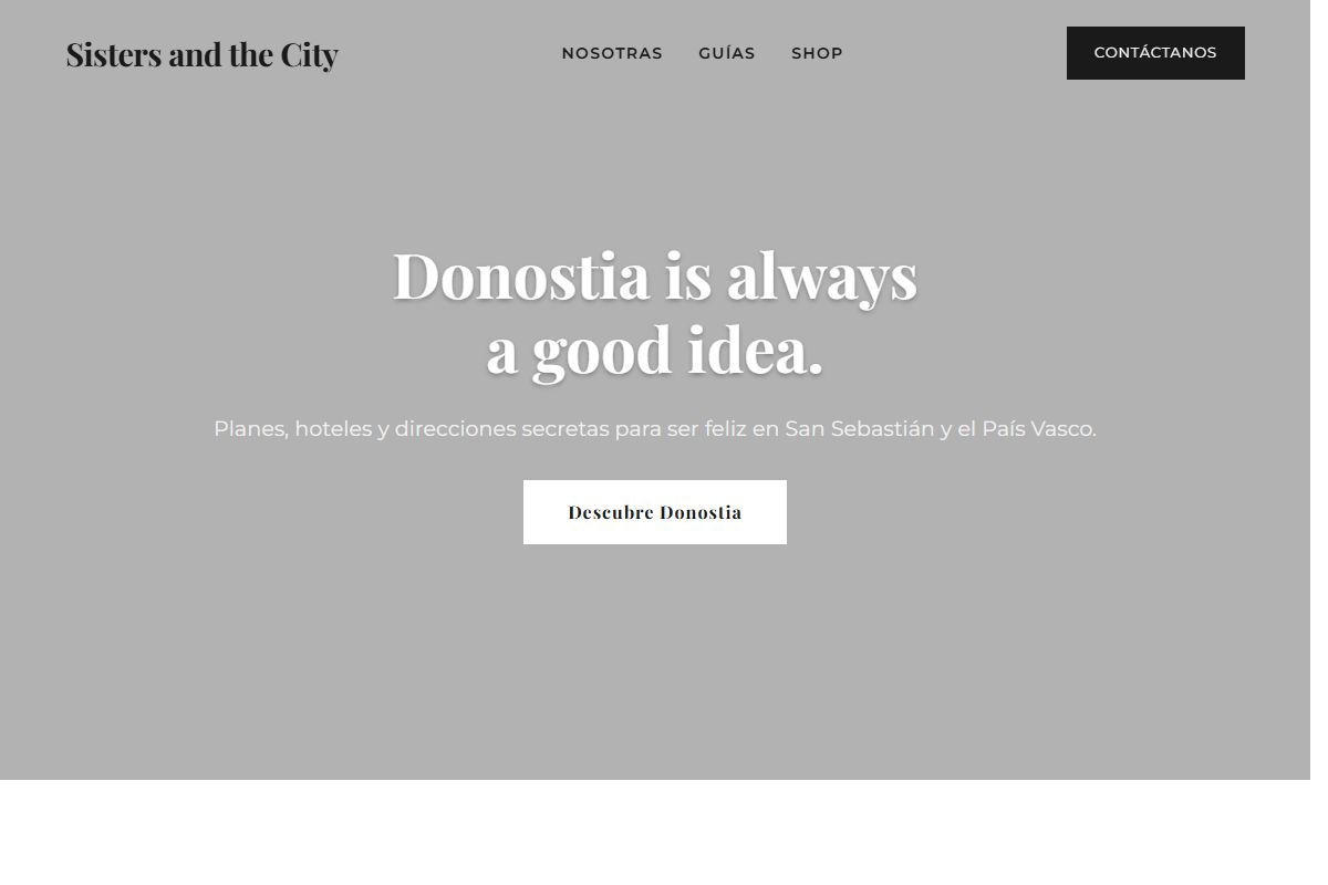 AI Redesign for sistersandthecity.com/