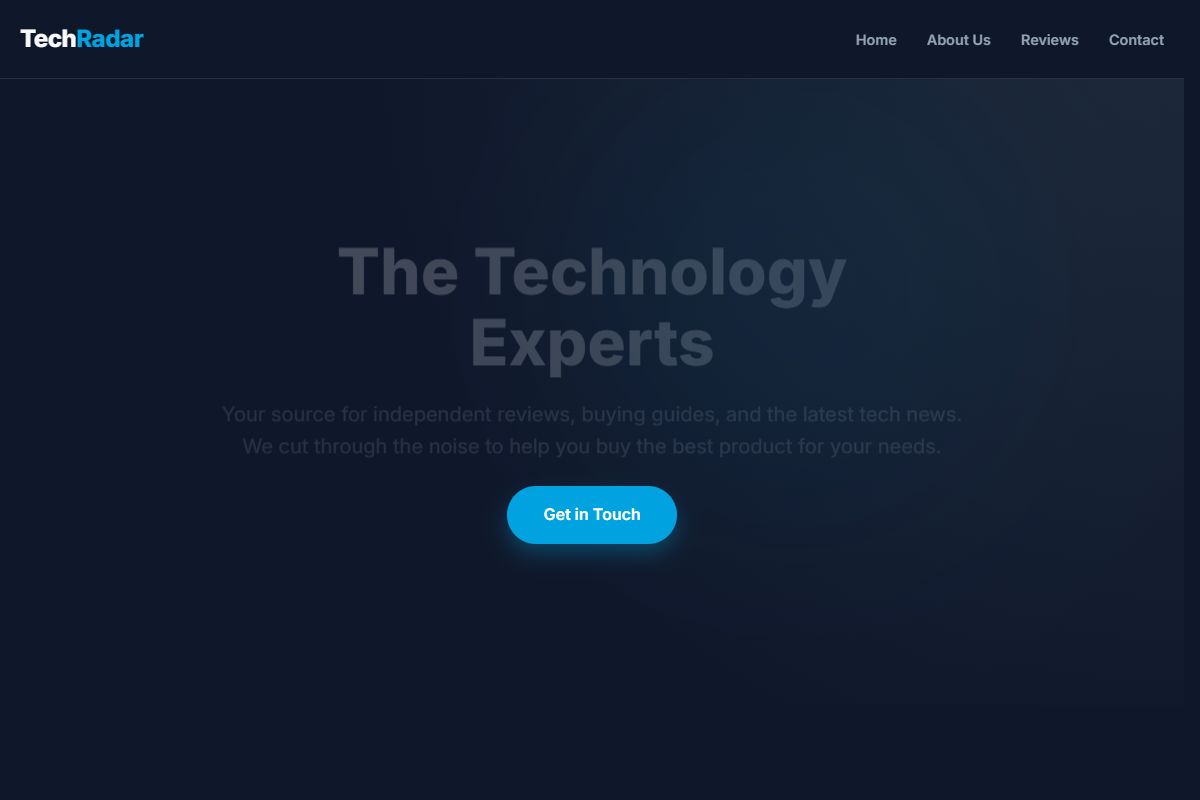 AI Redesign for techradar.com/