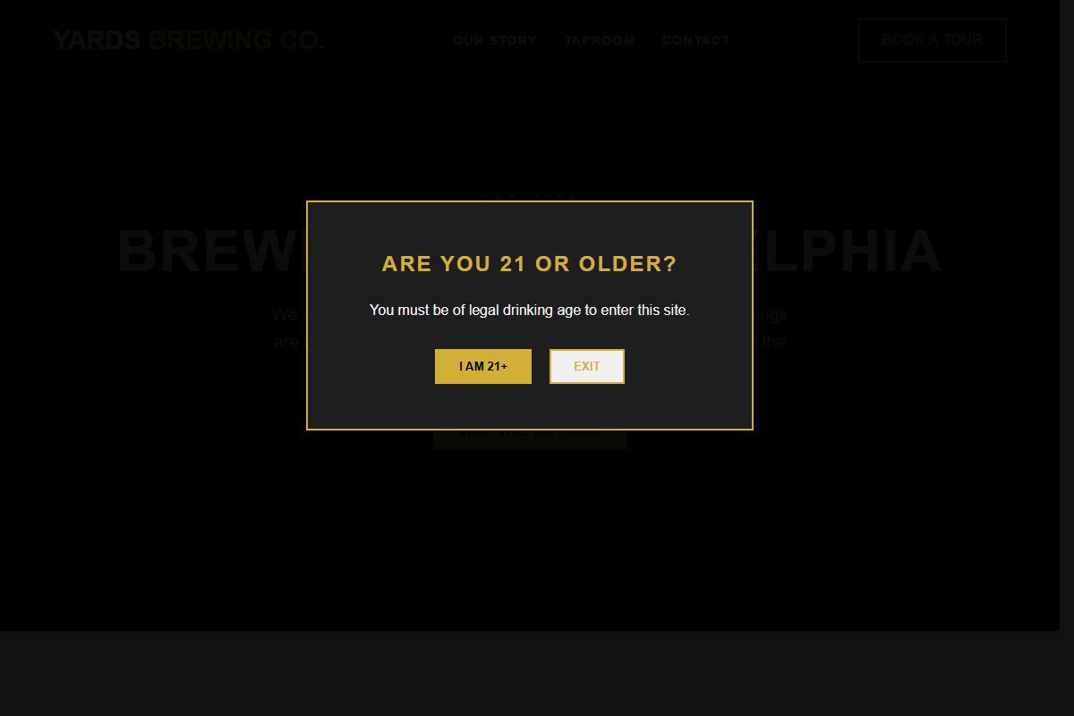 AI Redesign for yardsbrewing.com/