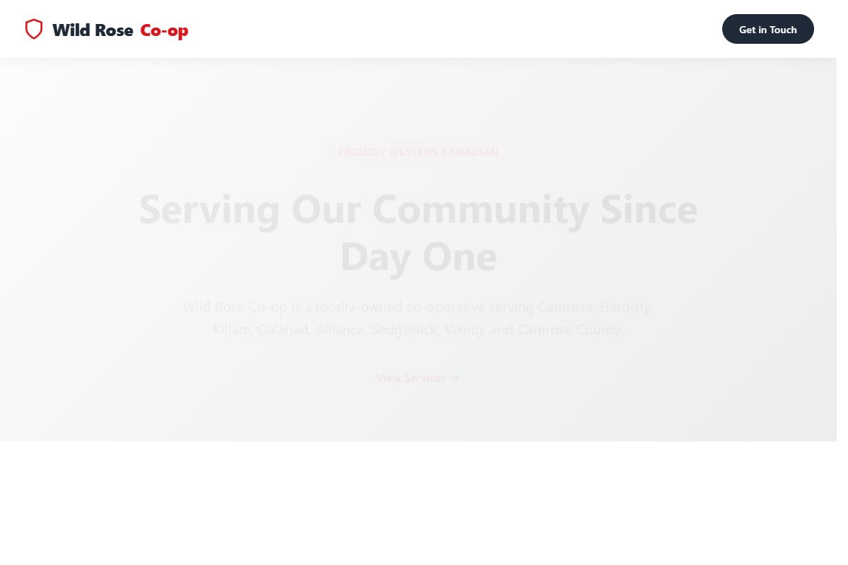 AI Redesign for wildroseco-op.crs/