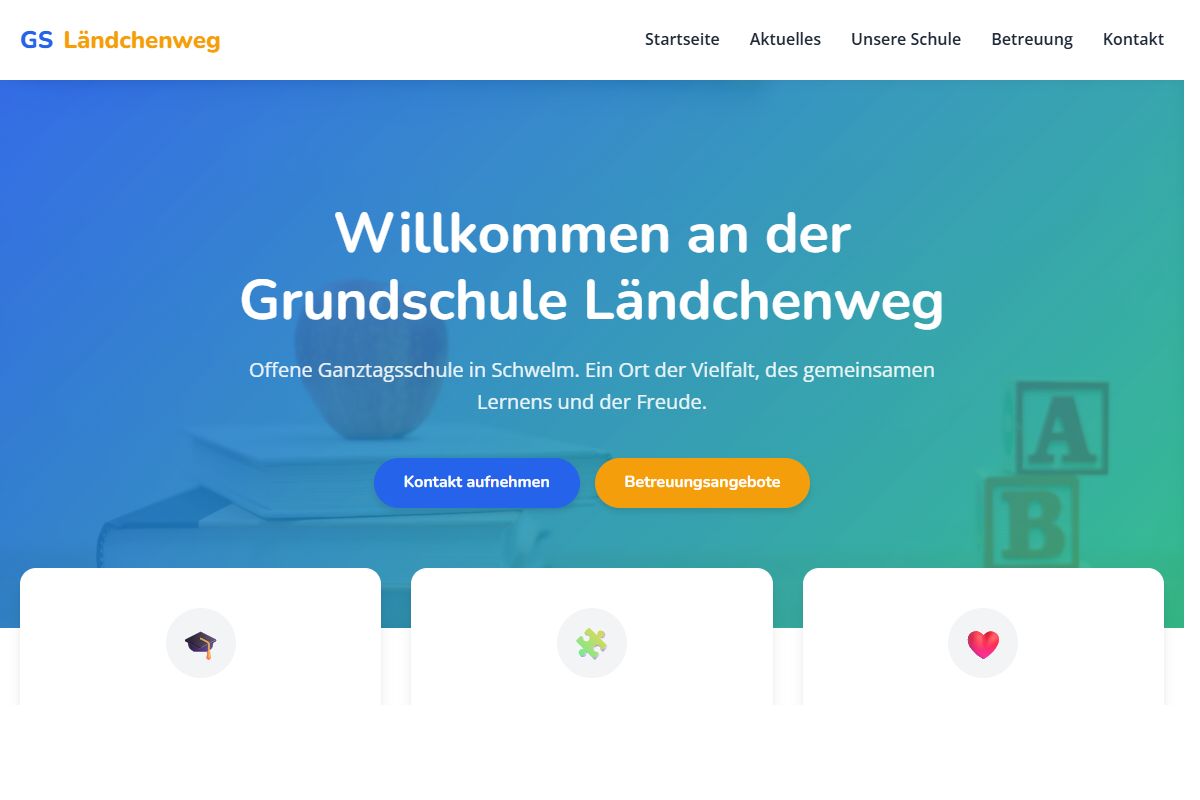 AI Redesign for gs-laendchenweg.de/