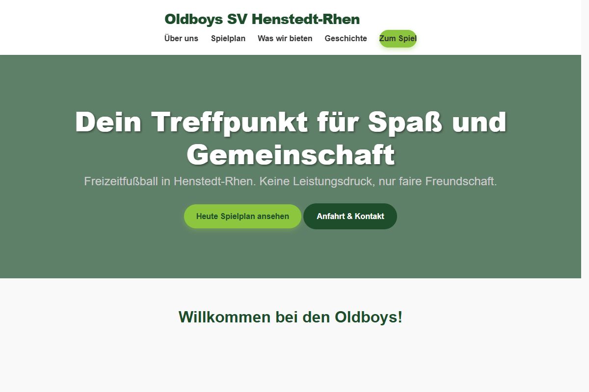 AI Redesign for oldboys-svrhen.4lima.de/