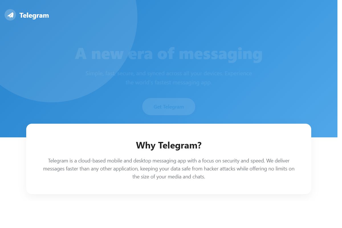AI Redesign for telegram.dog/