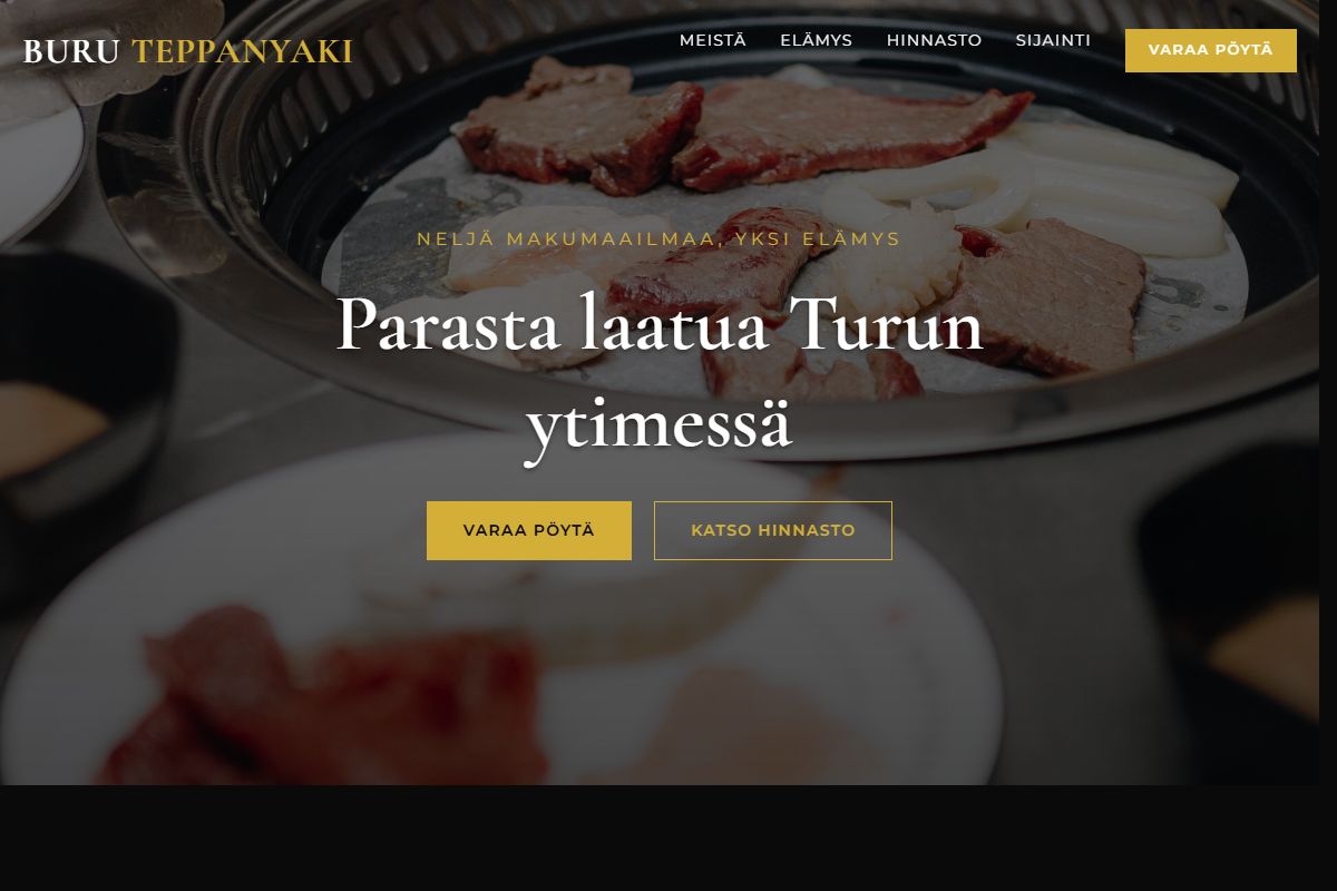 AI Redesign for burusushi.fi/
