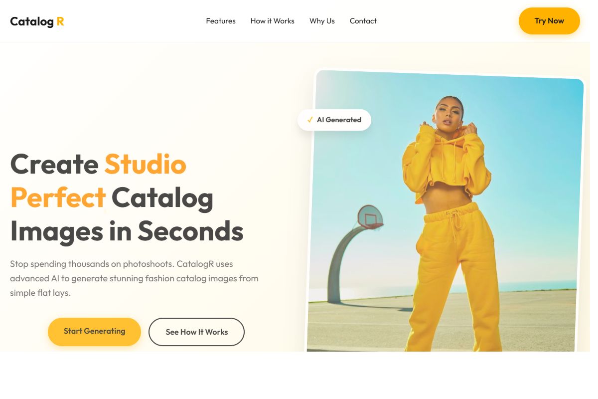 AI Redesign for catalogr.in/