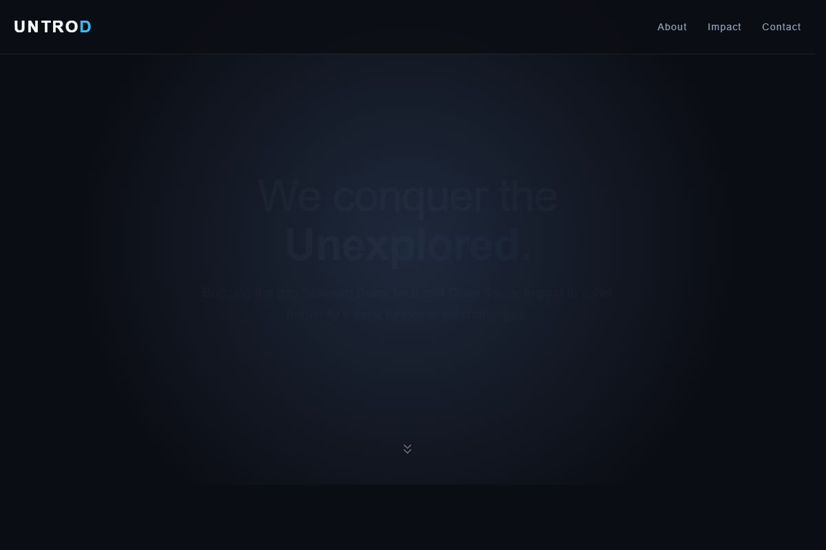 AI Redesign for untrod.inc/