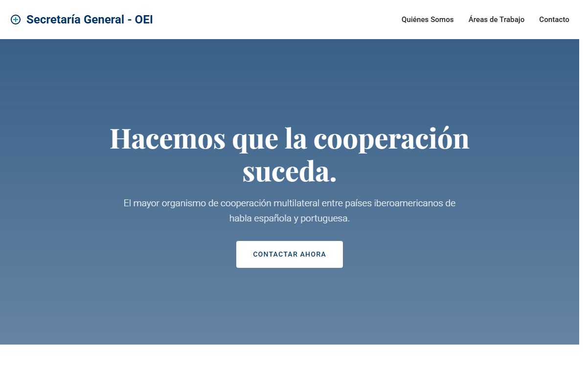 AI Redesign for oei.int/