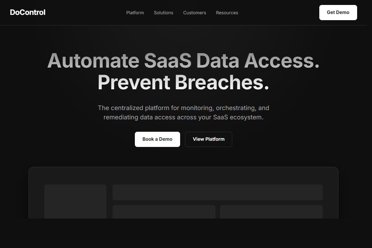 AI Redesign for docontrol.io/