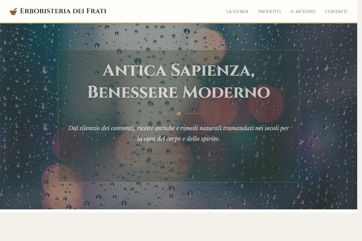 AI Redesign for erboristeriadeifrati.it/