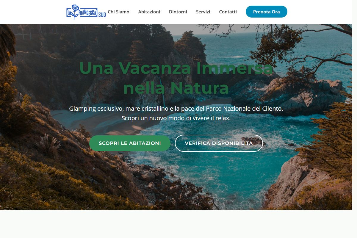 AI Redesign for lafrancescascario.it/