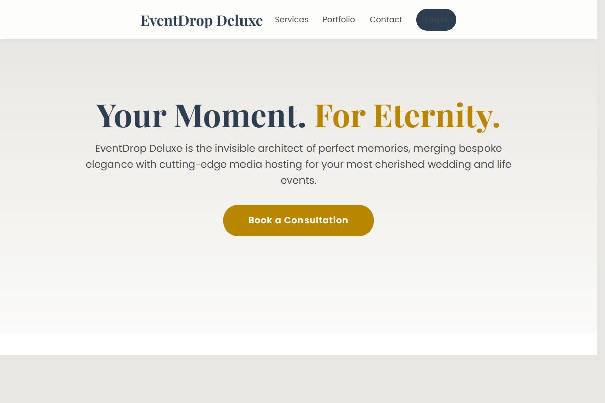 AI Redesign for eventdrop.synomathes.synology.me/