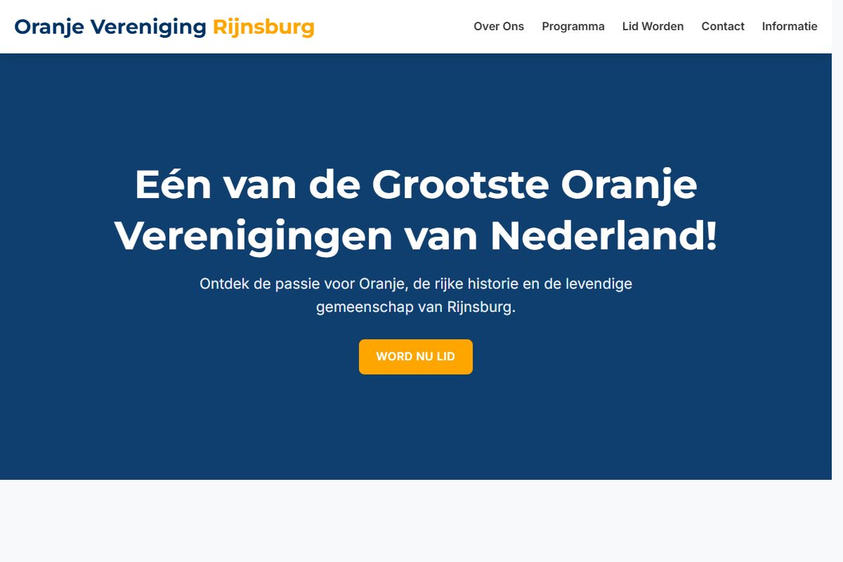 AI Redesign for ovrijnsburg.nl/